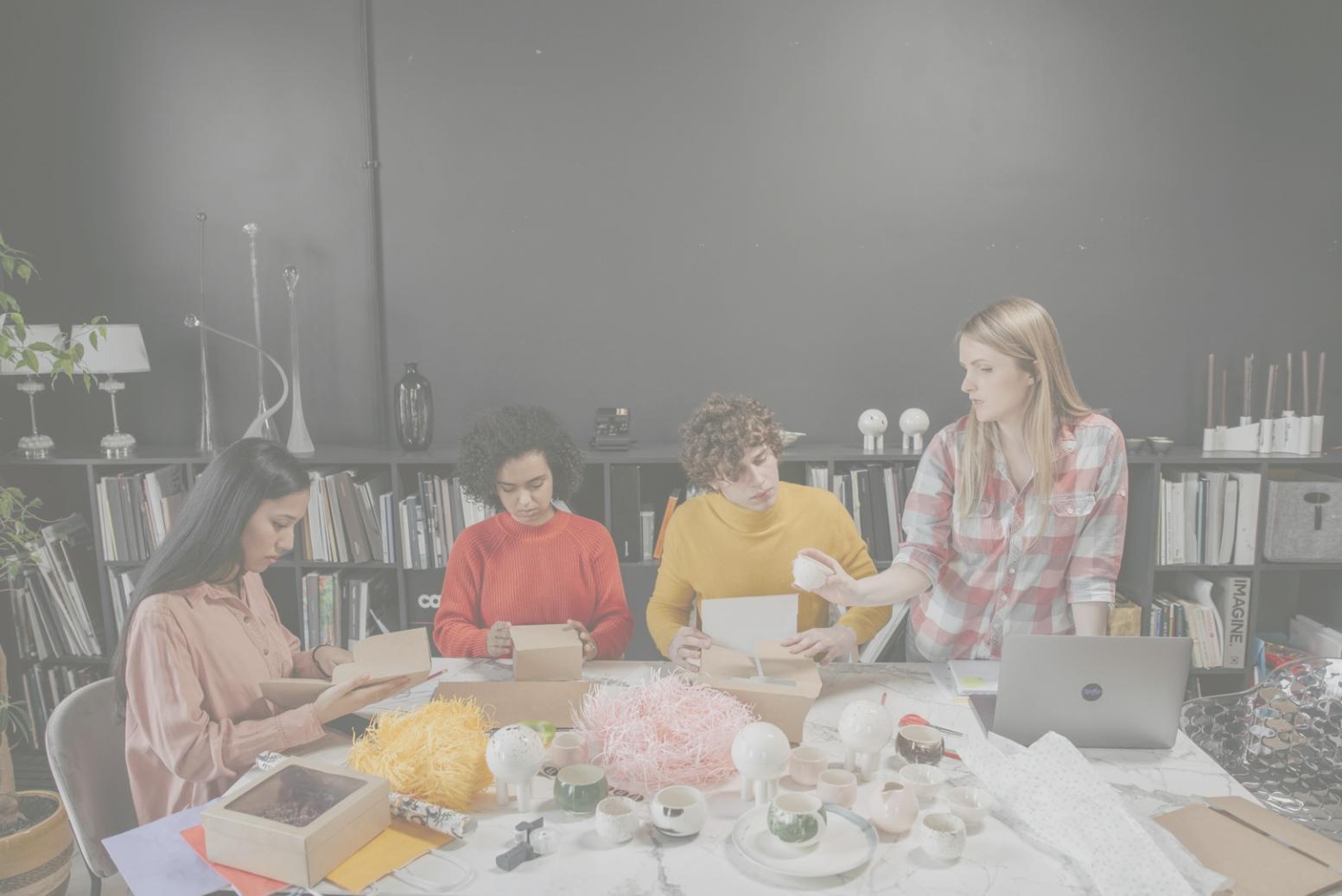 Équipe TechStart Solutions en réunion stratégique